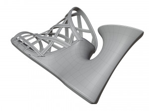 La Sculpture Mules 3D 模型