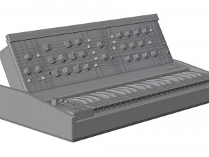 Minimoog Model D 3D Model