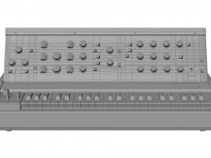 Minimoog Model D 3D Model