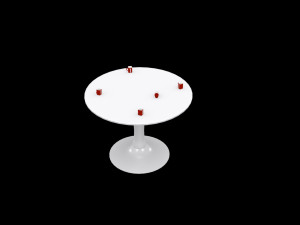 coffee tabil 3D 모델