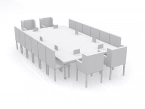 conference tabel Model 3D