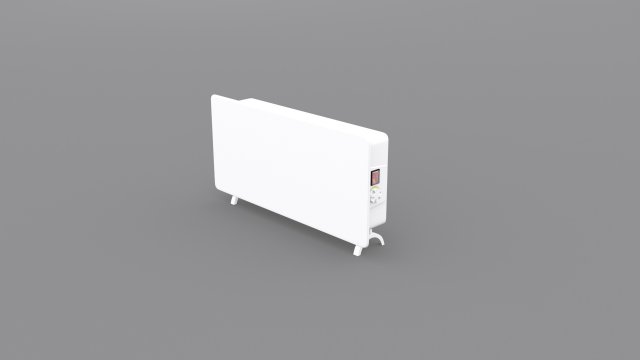 convector electric gorenje optiheat 2000 mp 3D Model .c4d .max .obj .3ds .fbx .stl .blend