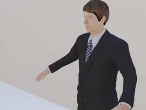 3d man made model 3D Модель