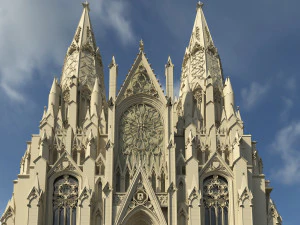 st patricks cathedral 3D Model