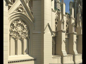 st patricks cathedral Model 3D