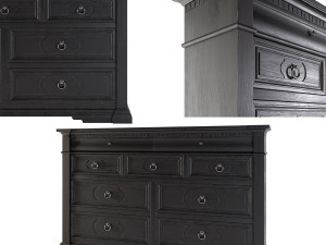 charleston dresser 3D Model