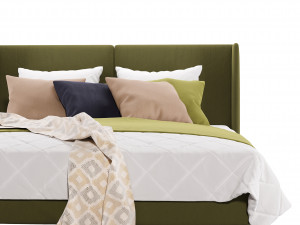bed 04 3D 模型