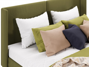 bed 04 3D 模型