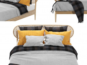 bed 03 3D 模型