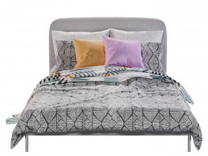 bed 02 3D 模型
