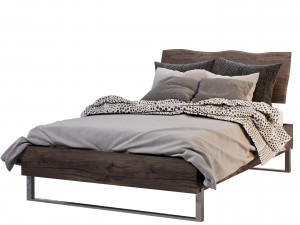 bed 01 3D Model