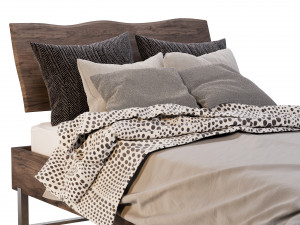 bed 01 3D Model