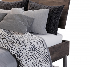 bed 01 3D Model