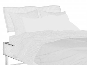 bed 01 3D Model