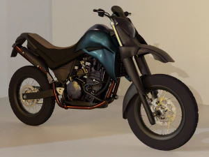 yamaha 660r Modelo 3D