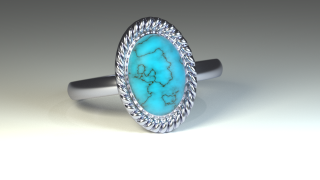 ring 3D Model .c4d .max .obj .3ds .fbx .stl .blend 
