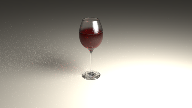 a glass of wine Model 3D .c4d .max .obj .3ds .fbx .stl .blend 