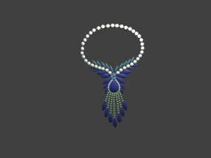 necklace 3D 모델