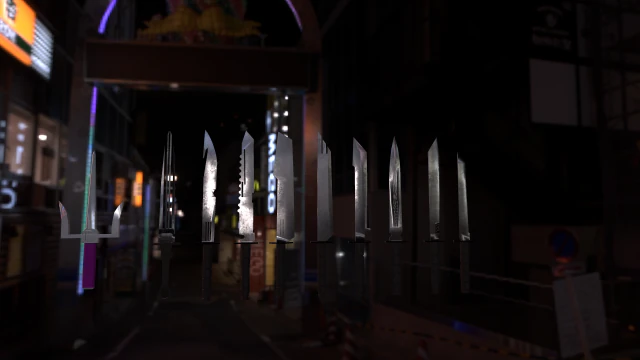 coltelli Modello 3D .c4d .max .obj .3ds .fbx .stl .blend 