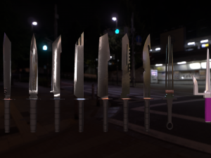 knives Modelo 3D