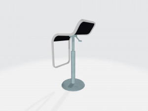 bar chair Model 3D