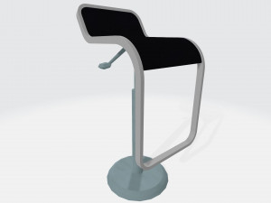 bar chair Model 3D