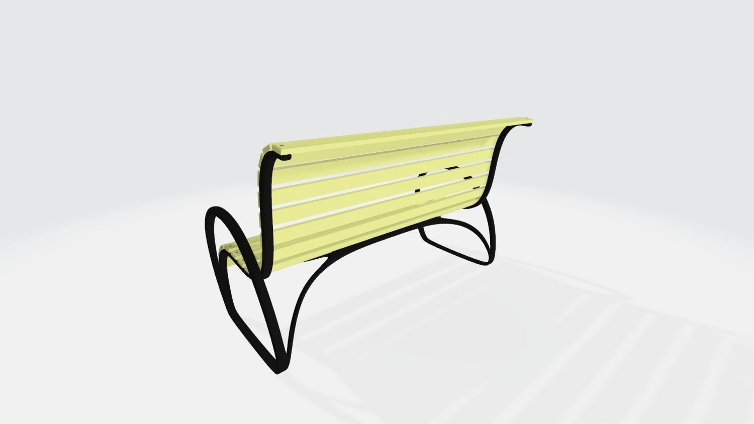 panca Modello 3D .c4d .max .obj .3ds .fbx .stl .blend 