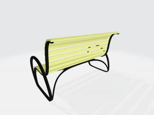 panca Modello 3D