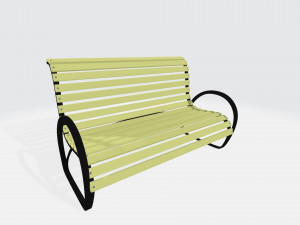 bench Modelo 3D
