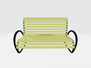 bench Modelo 3D