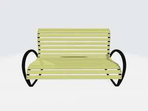 panca Modello 3D