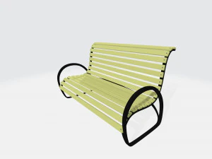 panca Modello 3D