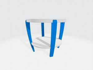 kid chair 3D मॉडल