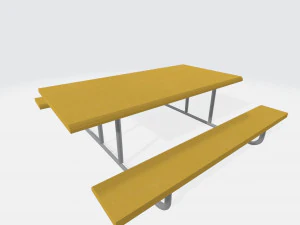 tavolo da giardino Modello 3D