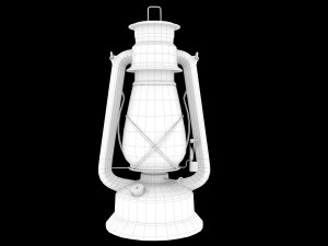 oil lantern pbr low-poly 3D Model
