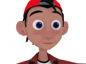 мультяшна дитина 3D Модель