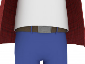 cartoon kid Modèle 3D