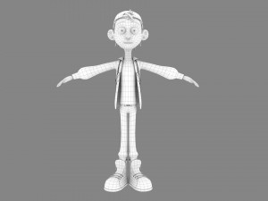 cartoon kid Modèle 3D