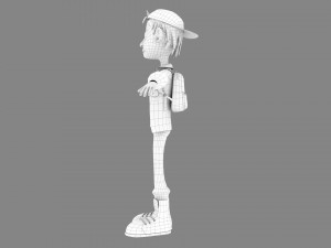 cartoon kid Modèle 3D