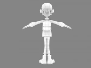 мультяшна дитина 3D Модель