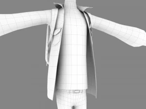 мультяшна дитина 3D Модель