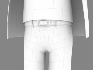 мультяшна дитина 3D Модель