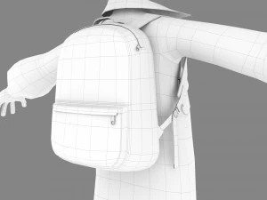 мультяшна дитина 3D Модель