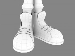 cartoon kid Modèle 3D