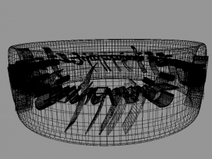 the one ring lord of rings 3D printmodel