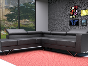 living room sofa 3D Модель