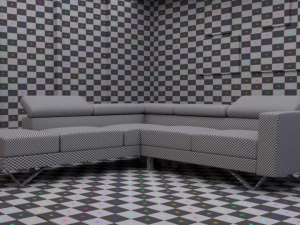 living room sofa Modello 3D