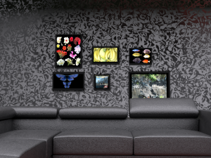 living room sofa Modello 3D