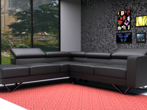 living room sofa Modello 3D