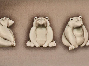 mainan beruang Model 3D